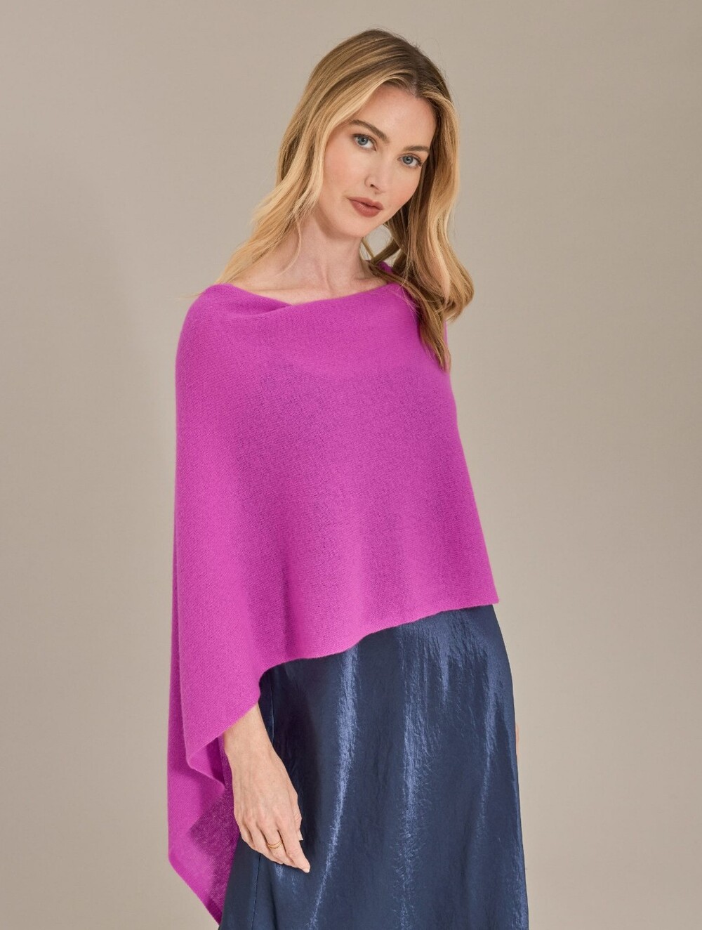 NWT Alashan Pink Cashmere Lightweight Dress Topper